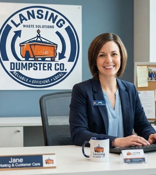 Tania, Customer Care & Marketing at Lansing Dumpster Co